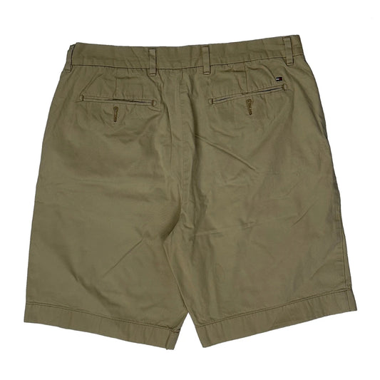 Tommy Hilfiger Chino Shorts - 32W 10L Khaki Cotton