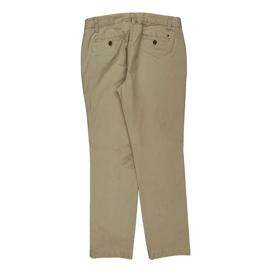 Tommy Hilfiger Chinos - 35W 31L Beige Cotton Blend