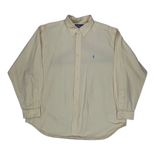 Blake Ralph Lauren Shirt - 2XL Yellow Cotton