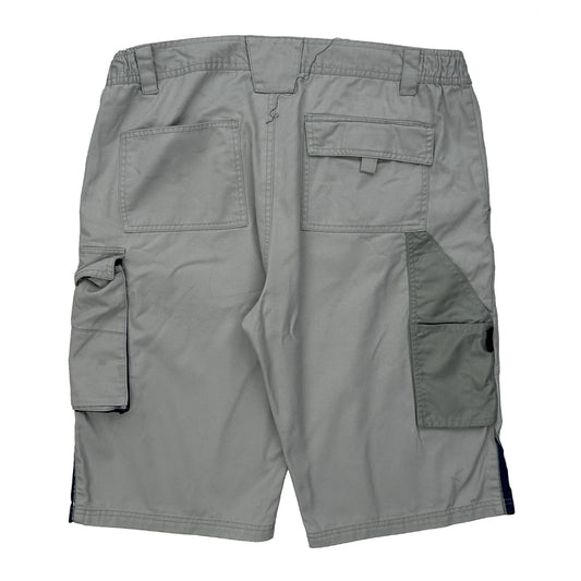 Kings Craft Work Cargo Shorts - 36W 10L Grey Cotton