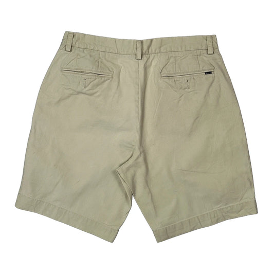 Vintage Polo By Ralph Lauren Chino Shorts - 32W 9L Beige Cotton