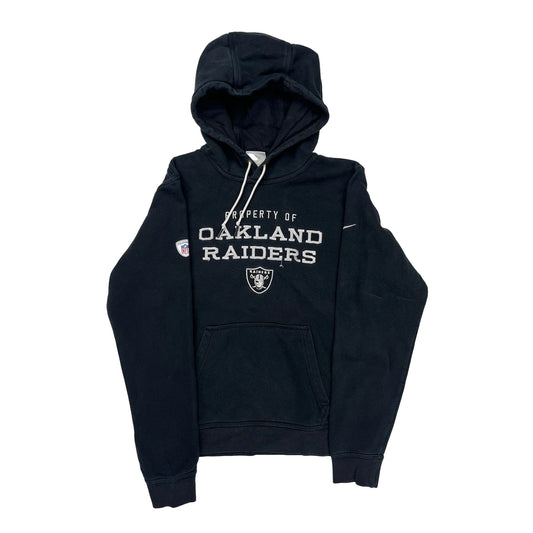 Oakland Raiders Nike Football Hoodie - Small Black Cotton