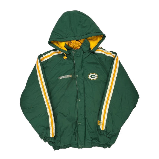 Green Bay Packers Starter Nfl Jacket - Large Green Polyester