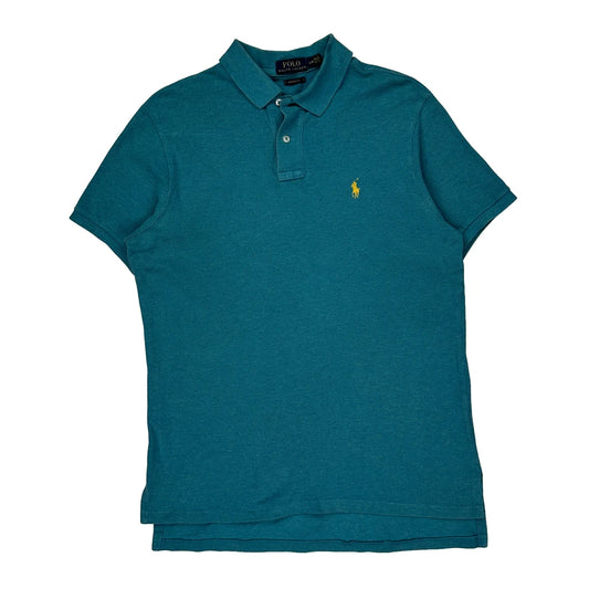 Polo By Ralph Lauren Polo Shirt - Large Blue Cotton