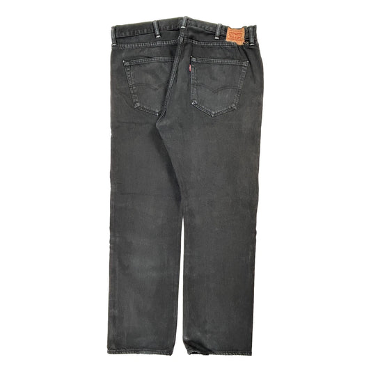 Levis Jeans - 36W 30L Black Cotton