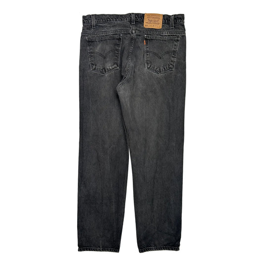 Levis 505 Jeans - 35W 31L Grey Cotton