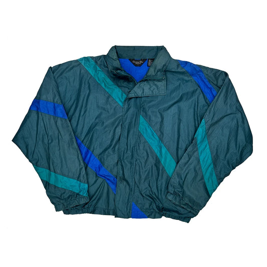 Christian Dior Windbreaker - Large Green Nylon