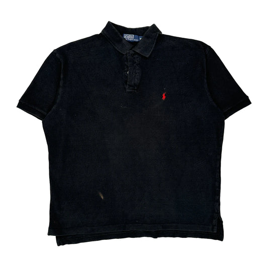 Polo By Ralph Lauren Polo Shirt - XL Black Cotton