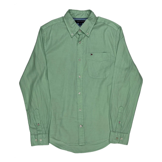 Tommy Hilfiger Shirt - Small Green Cotton