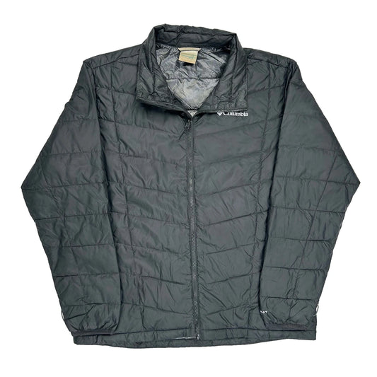 Vintage Columbia Jacket - Large Black Polyester