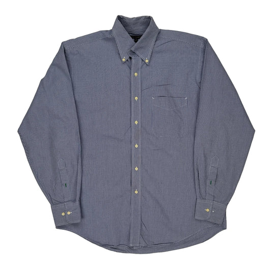 Tommy Hilfiger Checked Shirt - Large Blue Cotton