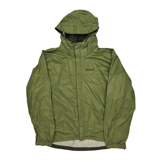 Marmot Waterproof Jacket - Large Green Nylon
