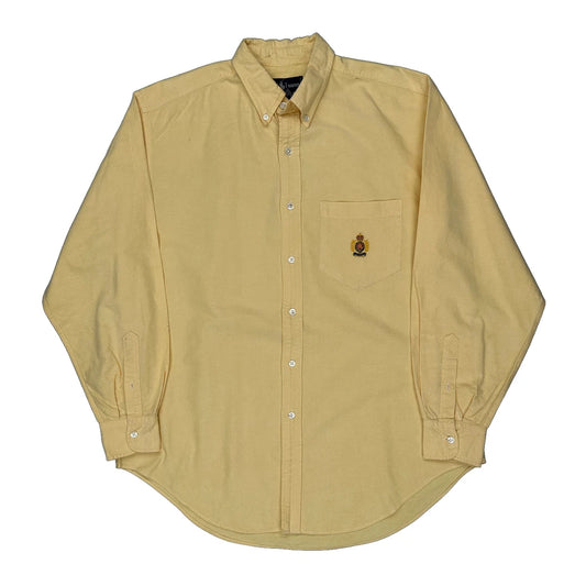 Ralph Lauren Shirt - Large Yellow Cotton