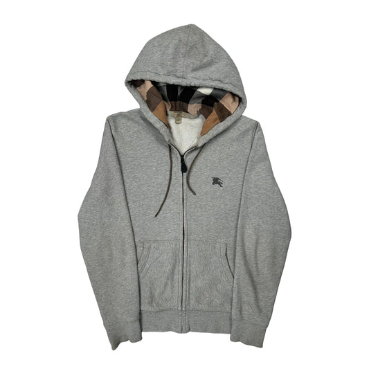 Burberry Brit Hoodie - Large Grey Cotton