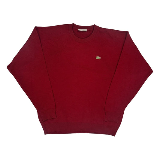 Lacoste Jumper - 2XL Red Cotton