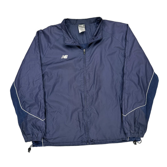 New Balance Windbreaker - 2XL Navy Polyester