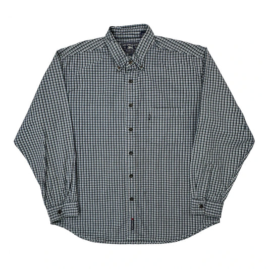 Levis Checked Shirt - XL Blue Cotton