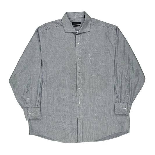 Tommy Hilfiger Striped Shirt - XL Blue Cotton