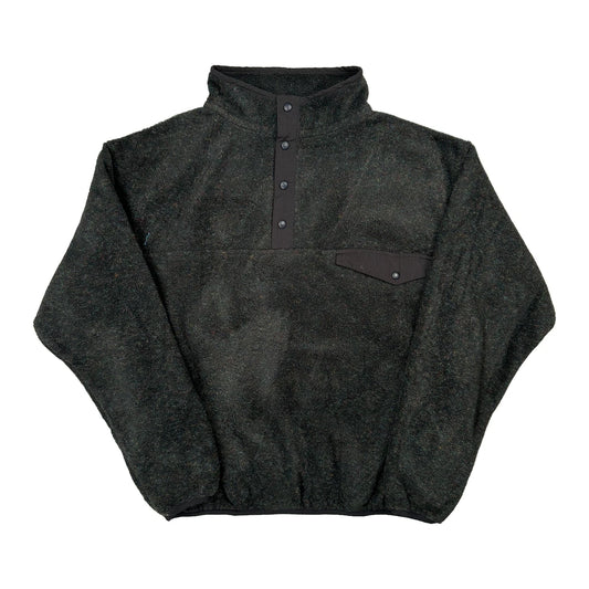 Made In USA Eastern Mountain Sports Fleece - Large Black Polyester