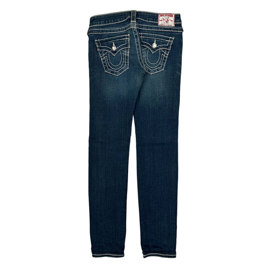 True Religion Skinny Jeans - 26W UK 4 Dark Wash Denim