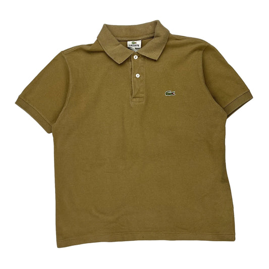 Lacoste Polo Shirt - XL Brown Cotton