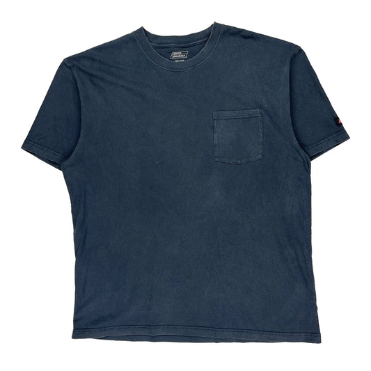 Dickies T-Shirt - 2XL Blue Cotton