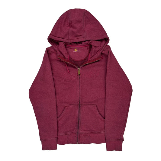 Carhartt Hoodie - Medium Purple Cotton Blend