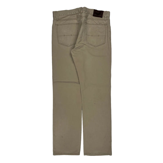Ralph Lauren Trousers - 34W 34L Beige Cotton