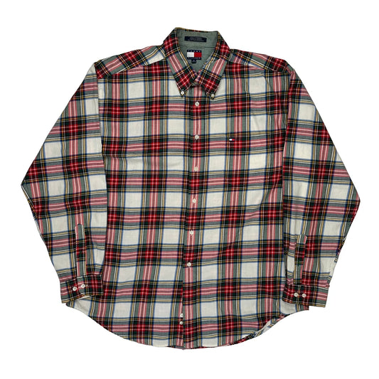 Tommy Hilfiger Checked Shirt - XL Multicoloured Cotton