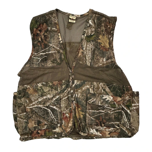 Vintage Field Tested Red Head Gilet - 2XL Camo Polyester