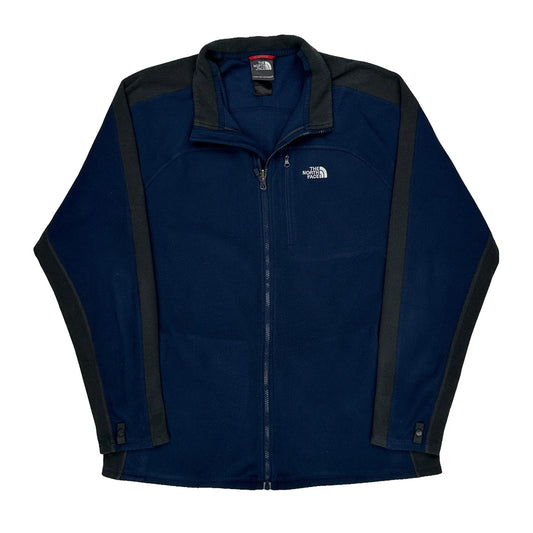 The North Face Fleece Jacket - XL Blue Polyester