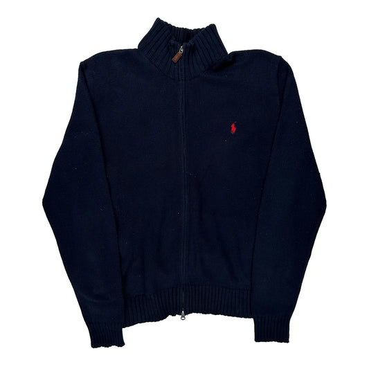 Polo By Ralph Lauren Zip Up - XL Navy Cotton