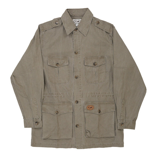 Vintage beige Vagrant American Line Overshirt - mens large