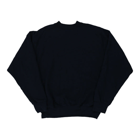 Vintage navy Munsingwear Sweatshirt - mens x-large