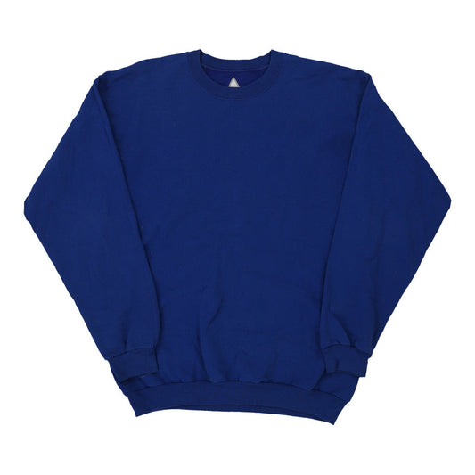 Vintage blue Hanes Sweatshirt - mens medium