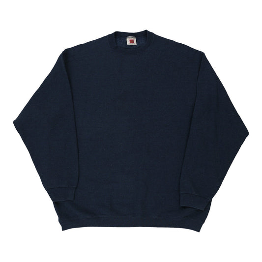 Vintage navy Members Mark Sweatshirt - mens xx-large