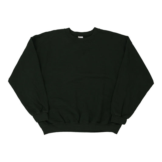 Vintage green Gildan Sweatshirt - mens x-large
