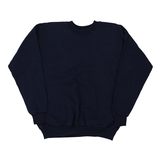 Vintage navy Hanes Sweatshirt - mens medium
