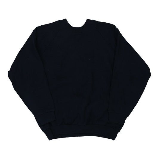 Vintage navy Fruit Of The Loom Sweatshirt - mens x-large