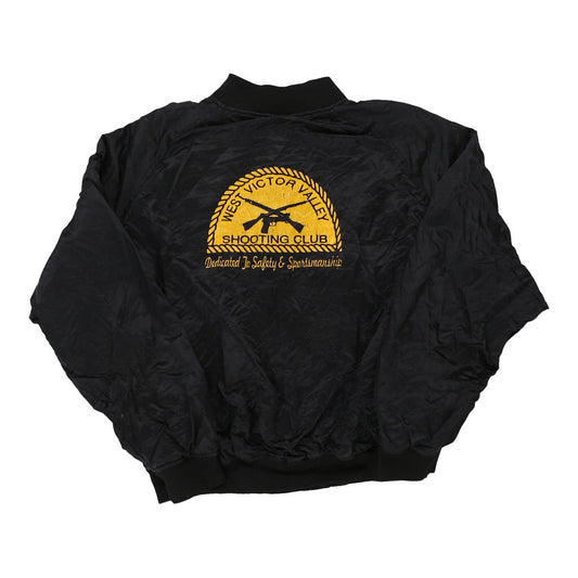 Vintage black West Victor Valley West Ark Varsity Jacket - mens x-large