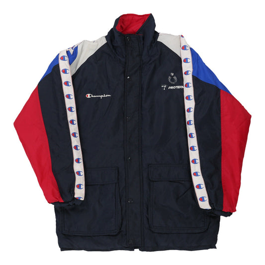Vintage navy Proterm Champion Jacket - mens medium