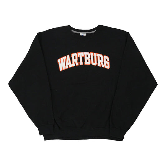 Vintage black Wartburg Russell Athletic Sweatshirt - mens large