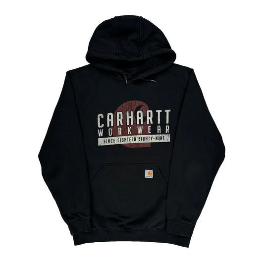 Carhartt Hoodie - Medium Black Cotton