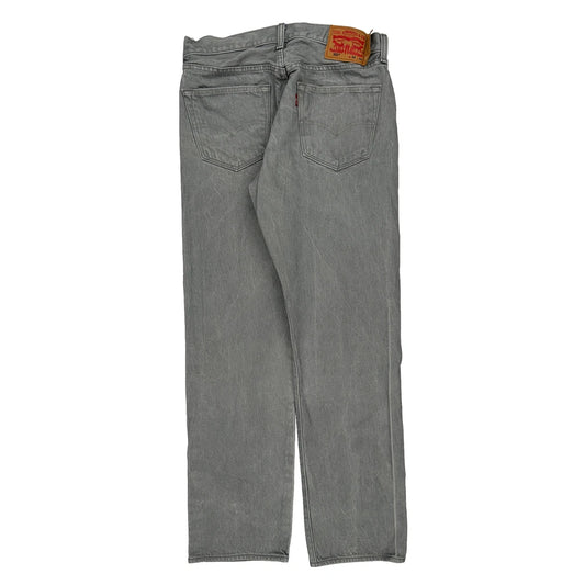 501 Levis Jeans - 32W 30L Grey Cotton