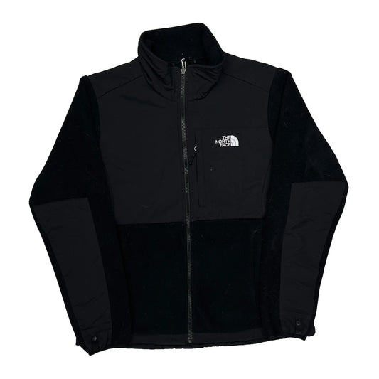 Vintage The North Face Fleece Jacket - Large Black Polyester