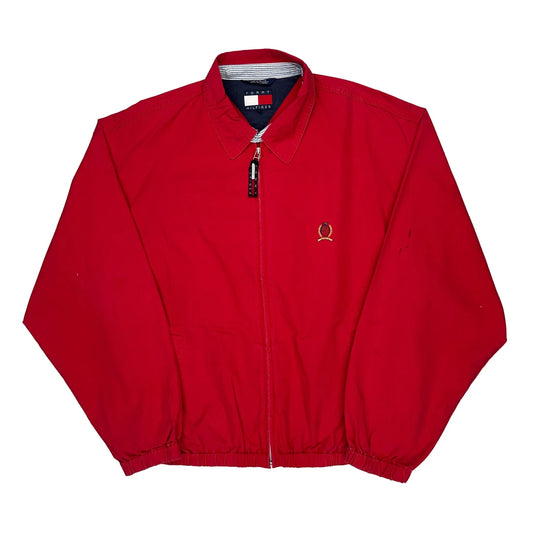 Tommy Hilfiger Jacket - Large Red Cotton