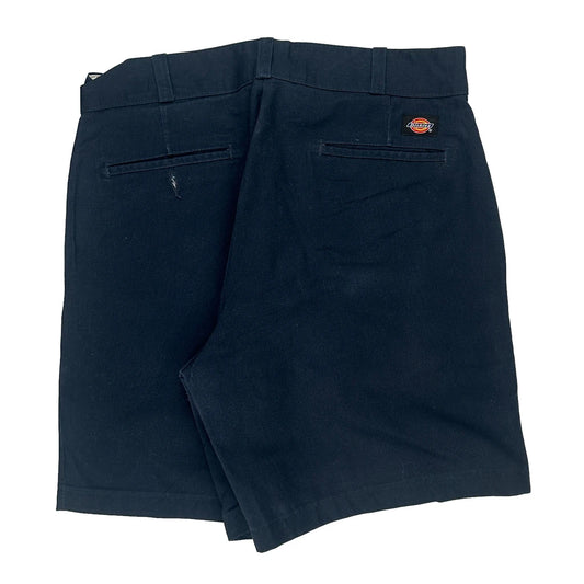 Dickies Chino Shorts - 31W 8L Navy Cotton Blend