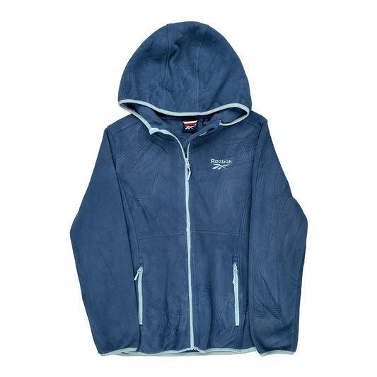 Reebok Fleece - Large Blue Polyester