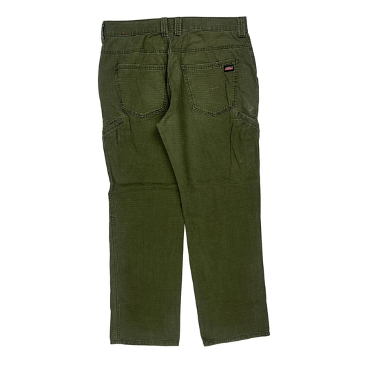 Dockers Carpenter Trousers - 34W 30L Green Cotton