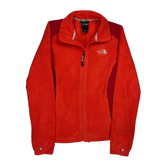 The North Face Fleece Jacket - XS Red Polyester